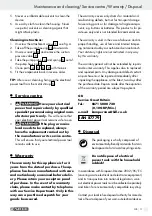 Preview for 11 page of Parkside PFS 100 B2 Operation And Safety Notes Translation Of Original Operating Instructions