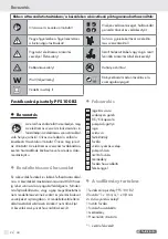 Предварительный просмотр 24 страницы Parkside PFS 100 B2 Operation And Safety Notes Translation Of Original Operation Manual