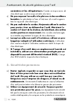 Preview for 10 page of Parkside PGG 15 A1 Operation And Safety Notes Translation Of Original Operation Manual