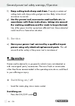 Preview for 44 page of Parkside PGG 15 B1 Operation And Safety Notes