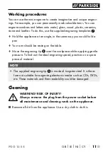 Preview for 14 page of Parkside PGG 15 E4 Operating Instructions Manual