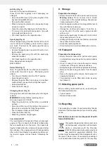 Preview for 12 page of Parkside PGI 1200 A1 Operating And Safety Instructions, Translation Of Original Operating Manual