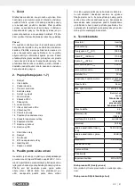 Preview for 27 page of Parkside PGI 1200 A1 Operating And Safety Instructions, Translation Of Original Operating Manual