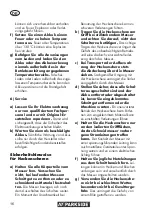 Preview for 16 page of Parkside PGKGA 40-Li B2 Translation Of The Original Instructions