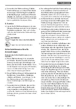 Preview for 20 page of Parkside PGS 500 A1 Translation Of The Original Instructions