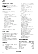 Preview for 82 page of Parkside PHD 170 C2 Original Instructions Manual