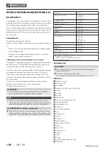 Preview for 26 page of Parkside PHDB 4 C3 Operating Instructions Manual