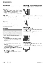 Preview for 34 page of Parkside PHDB 4 C3 Operating Instructions Manual