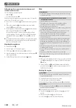 Preview for 36 page of Parkside PHDB 4 C3 Operating Instructions Manual