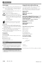 Preview for 60 page of Parkside PHDB 4 C3 Operating Instructions Manual