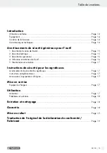 Предварительный просмотр 13 страницы Parkside PHET 15 A1 Operation And Safety Notes