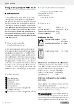 Предварительный просмотр 22 страницы Parkside PHET 15 A1 Operation And Safety Notes