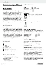 Preview for 30 page of Parkside PHET 15 A1 Operation And Safety Notes