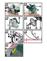 Предварительный просмотр 6 страницы Parkside PHKS 1300 A1 Operation And Safety Notes Translation Of Original Operation Manual