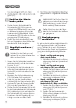 Preview for 16 page of Parkside PHKSA 12 B3 Translation Of The Original Instructions