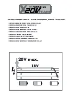 Предварительный просмотр 4 страницы Parkside PHKSA 20-Li A1 Original Instructions Manual