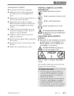 Preview for 61 page of Parkside PHKSA 20-Li A1 Original Instructions Manual