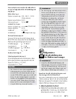 Preview for 71 page of Parkside PHKSA 20-Li A1 Original Instructions Manual