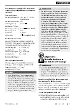 Preview for 7 page of Parkside PHKSA 20-Li A2 Original Instructions Manual