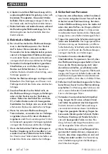 Preview for 8 page of Parkside PHKSA 20-Li A2 Original Instructions Manual