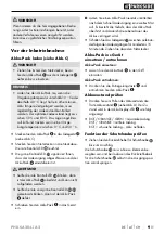 Preview for 13 page of Parkside PHKSA 20-Li A2 Original Instructions Manual