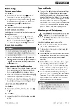 Preview for 15 page of Parkside PHKSA 20-Li A2 Original Instructions Manual