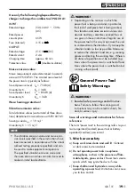 Preview for 23 page of Parkside PHKSA 20-Li A2 Original Instructions Manual