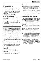 Preview for 31 page of Parkside PHKSA 20-Li A2 Original Instructions Manual