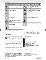 Preview for 43 page of Parkside PHS 160 A1 Operation And Safety Notes Translation Of Original Operation Manual