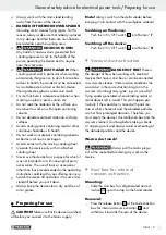 Preview for 9 page of Parkside PHS 160 B2 Operation And Safety Notes Translation Of Original Operation Manual