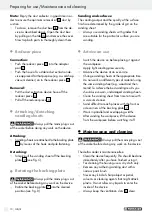 Preview for 10 page of Parkside PHS 160 B2 Operation And Safety Notes Translation Of Original Operation Manual