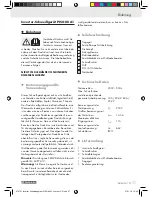 Предварительный просмотр 27 страницы Parkside PISG 80 A1 Assembly, Operating, And Care Manual