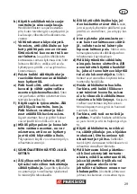 Предварительный просмотр 29 страницы Parkside PKGA 14.4 A1 Translation Of The Original Instructions