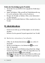 Preview for 14 page of Parkside PKLL 7 C3 Translation Of The Original Instructions