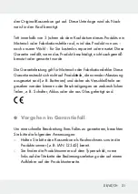 Preview for 21 page of Parkside PKLL 7 C3 Translation Of The Original Instructions