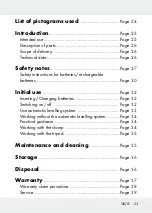 Preview for 23 page of Parkside PKLL 7 C3 Translation Of The Original Instructions