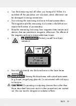 Preview for 29 page of Parkside PKLL 7 C3 Translation Of The Original Instructions