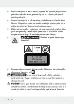 Preview for 116 page of Parkside PKLL 7 C3 Translation Of The Original Instructions