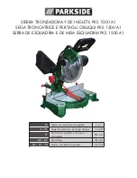 Предварительный просмотр 2 страницы Parkside PKS 1500 A1 Original Operating Manual