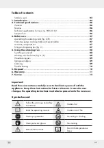 Предварительный просмотр 3 страницы Parkside PLBS 30 B2 Operating And Safety Instructions Manual