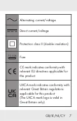 Предварительный просмотр 8 страницы Parkside PLG 20 C1 Operation And Safety Notes