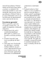 Preview for 269 page of Parkside PLGS 2012 A1 Original Instructions Manual