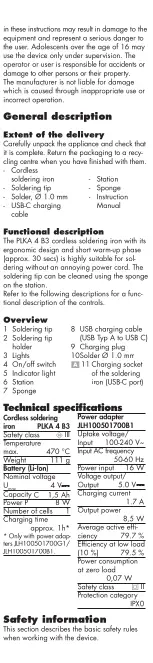 Preview for 2 page of Parkside PLKA 4 B3 User Manual