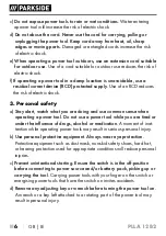 Preview for 11 page of Parkside PLLA 12 B2 Original Instructions Manual