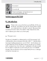 Preview for 6 page of Parkside PLP 100 Manual