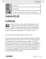 Preview for 48 page of Parkside PLP 100 Manual