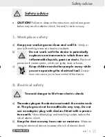 Preview for 9 page of Parkside PLS 48 B1 Operation Manual