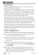 Preview for 65 page of Parkside PLS 48 C1 Translation Of The Original Instructions