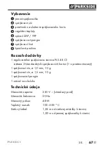 Предварительный просмотр 70 страницы Parkside PLS 48 C1 Translation Of The Original Instructions