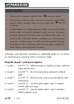 Preview for 72 page of Parkside PLS 48 D2 Instructions For Use Manual